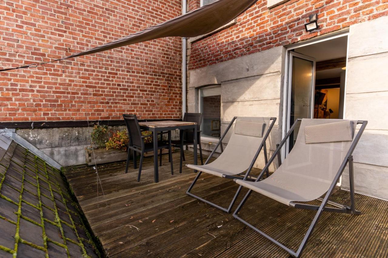 Ardenne Bnb Gite Urbain Avec Terrasse Marche-en-Famenne Exterior photo